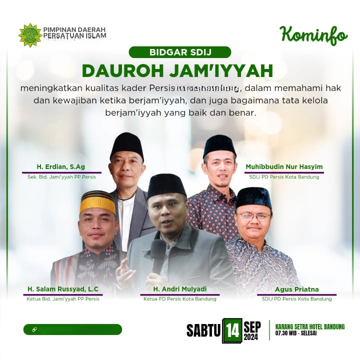 Dauroh Jamiyyah SDIJ PD PERSIS Kabupaten Samosir